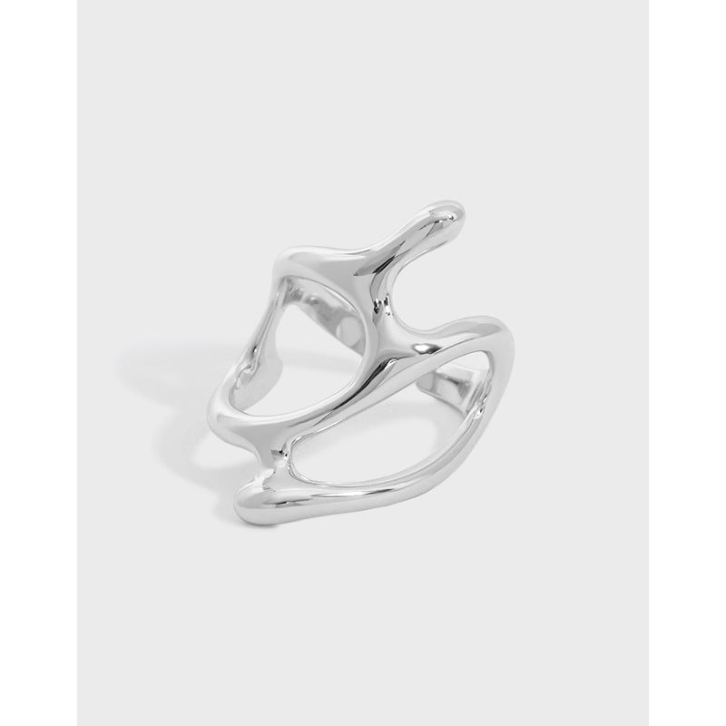 925 Sterling Silver Adjustable Ring